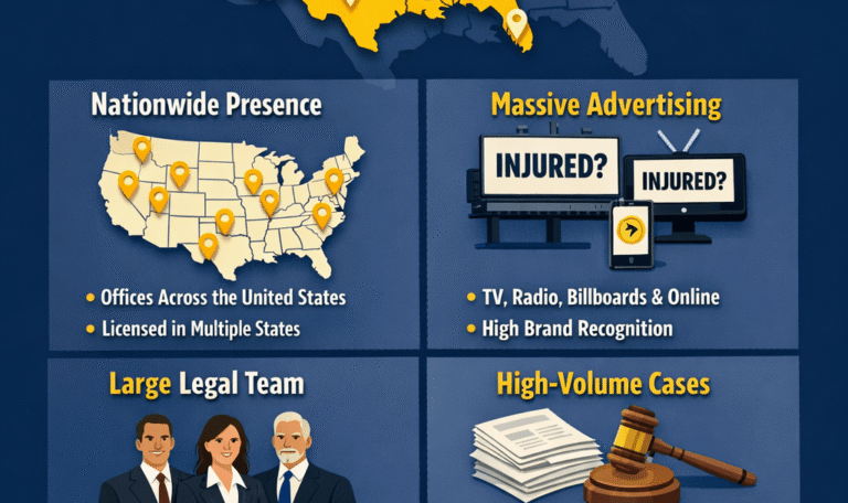 How Large National Firms Like Morgan & Morgan Operate